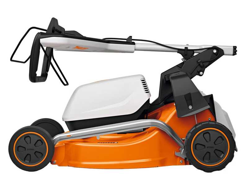 STIHL RMA 253 T - Tagliaerba trazionato con batteria AK 10 - 36V 2Ah - Taglio 51 cm