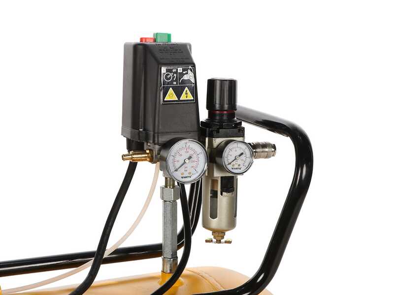 DeWalt DXCMB4T270HE - Compressore aria elettrico trifase a cinghia - Motore 4 HP &ndash; 270 lt