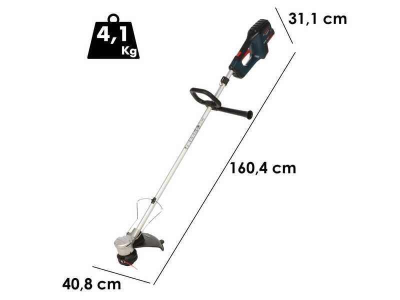 Bosch Professional GFR 18V-23 - Decespugliatore a batteria 18V 4Ah