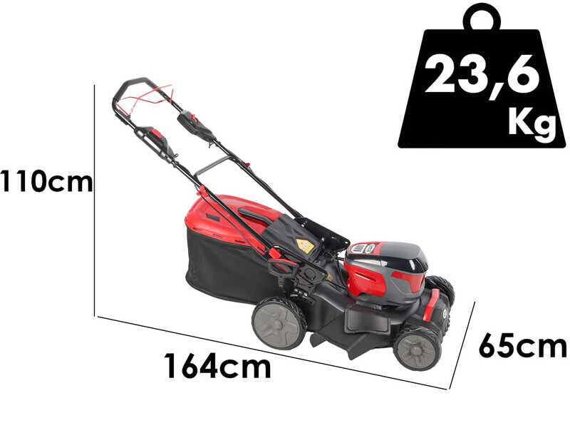 Ama Freemow 98700 - Tagliaerba semovente a batteria - 40V - SENZA BATTERIE E CARICABATTERIE