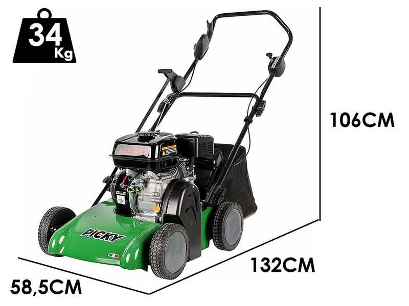 Marina Systems Picky L - Motospazzatrice a scoppio - Motore Loncin G200F