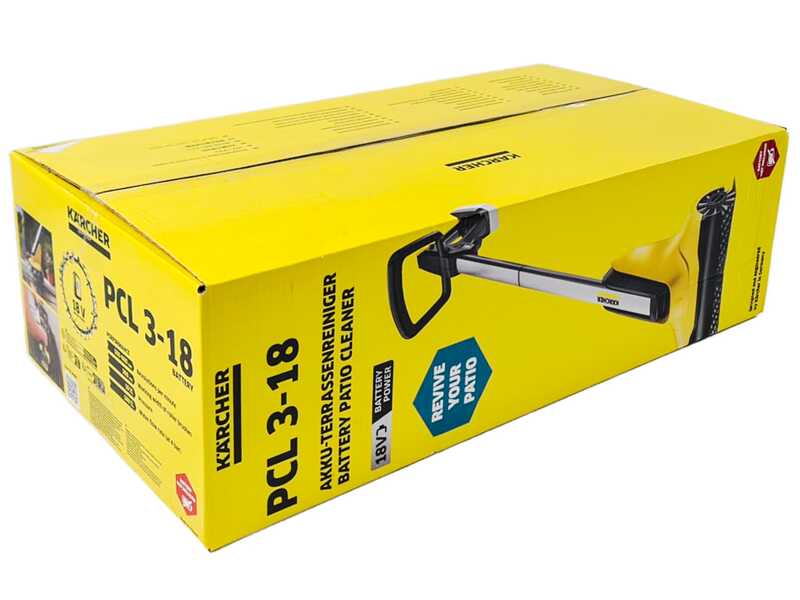 Karcher PCL 3-18 - Lavasuperfici a batteria - 18V 2,5 Ah