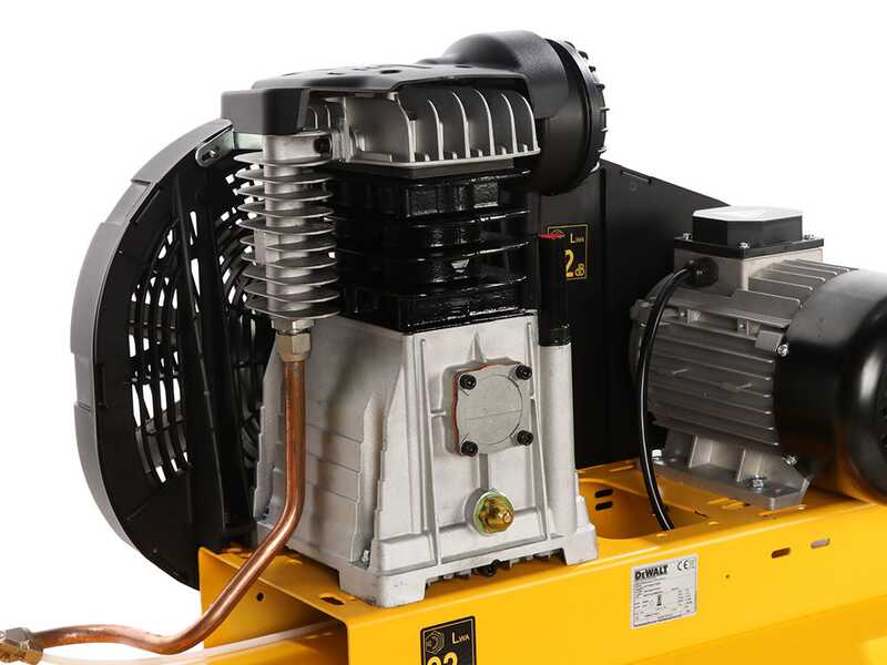DeWalt DXCMB4T200HE - Compressore aria elettrico trifase a cinghia - Motore 4 HP &ndash; 200 lt