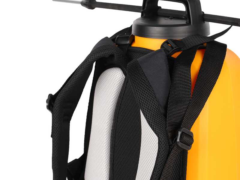 Volpi V-BLACK VITA 16 - Pompa irroratrice elettrica a batteria a spalla con trolley - Con barra irroratrice