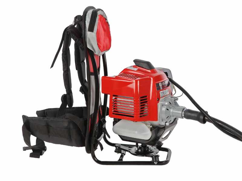 Blue Bird TJ 53 EZ C COMBI - Decespugliatore a scoppio multifunzione a zaino - Motore Kawasaki TJ 53 EZ COMBI