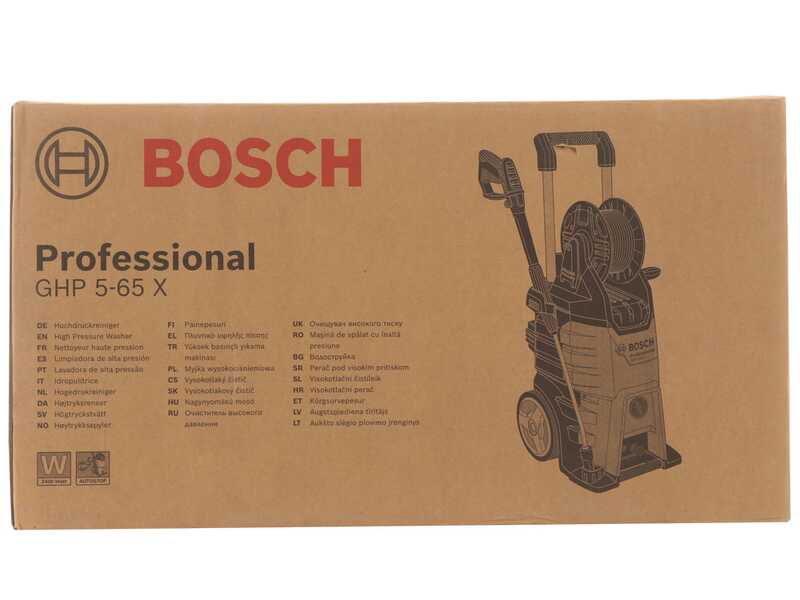 Bosch Professional GHP 5-75 X - Idropulitrice a freddo - 185 bar - 570 l/h