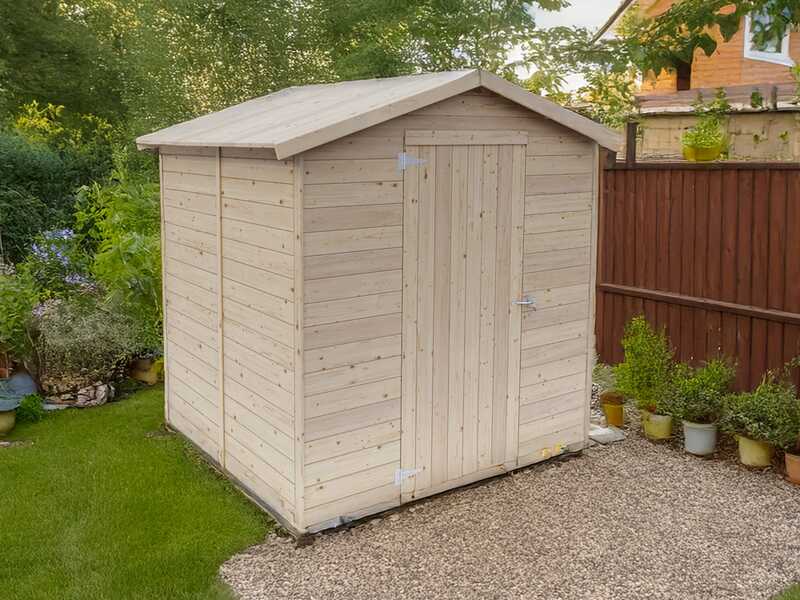 Alce Stefy 200x207 - Casetta da giardino in legno - 200x207x214 cm