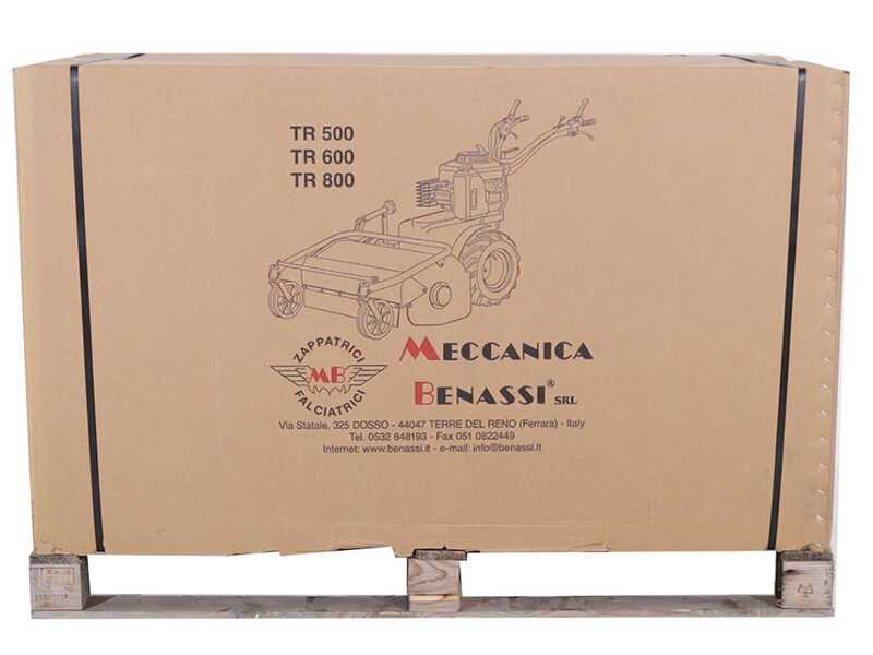Meccanica Benassi TR 800 - Trinciaerba professionale a martelli - Motore a benzina 13 HP