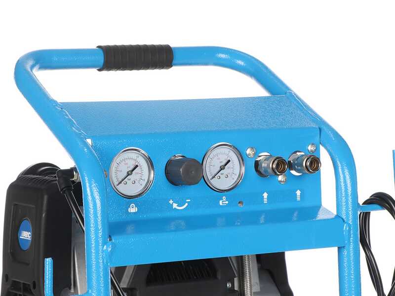 ABAC HOCKENHEIM QUIETE OS20 - Compressore aria elettrico monofase silenziato, oil-less - Motore 2 HP - 20 lt