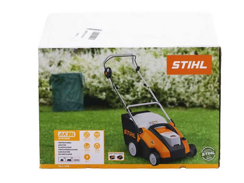 STIHL RLA 240 - Arieggiatore con batteria AK 30 S - 36V 5Ah