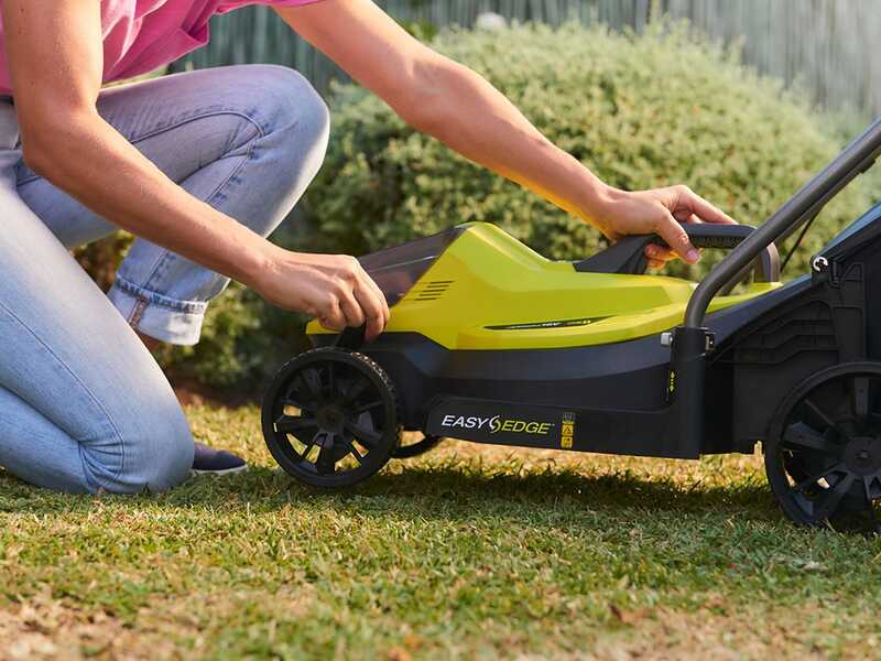 Ryobi RLM18X33B50LT23A - Kit Rasaerba + Tagliabordi a batteria - 18V 5Ah - Taglio 33cm + 23cm