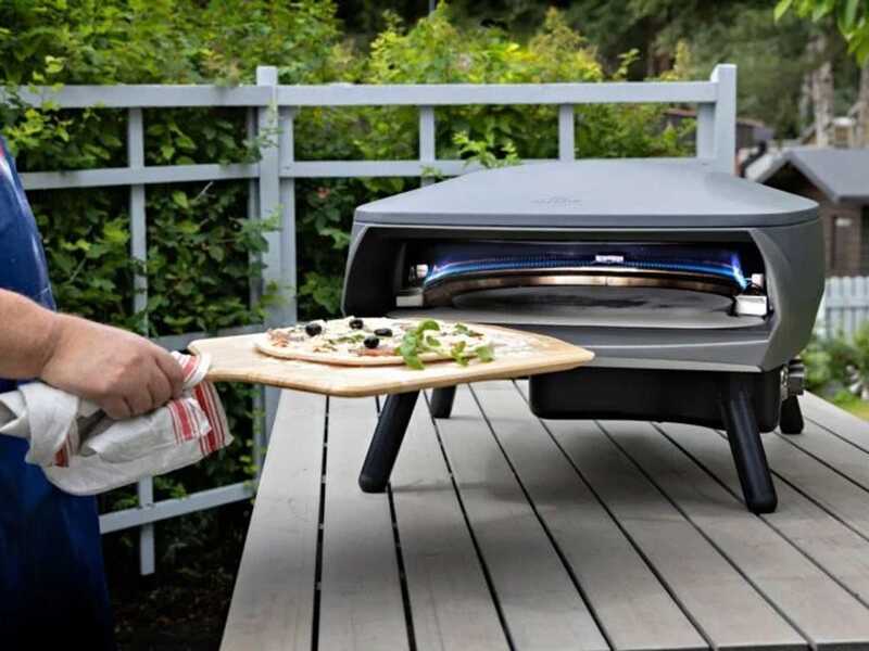 Witt Etna Rotante Grigio - Forno a gas per pizza