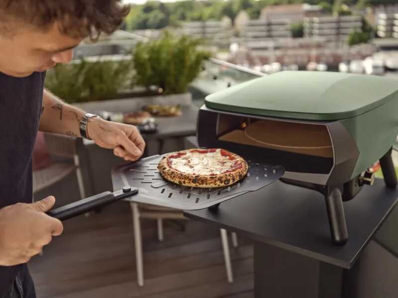 Witt Piccolo Rotante Verde - Forno a gas per pizza
