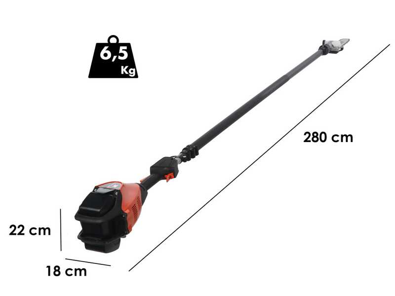 ECHO DHCAS-2600HD - Tagliasiepi a batteria - 56V 2.5Ah