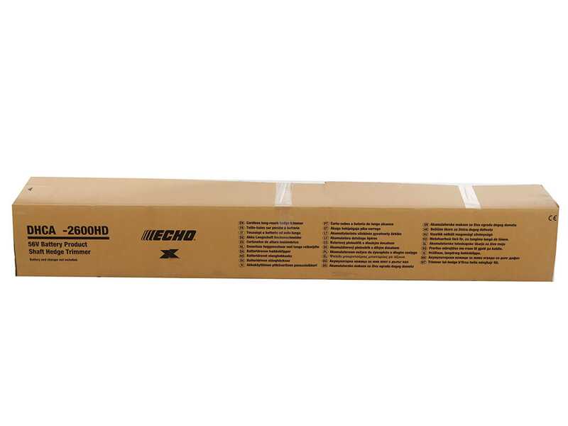 ECHO DHCA-2600HD - Tagliasiepi a batteria - 56V 5Ah
