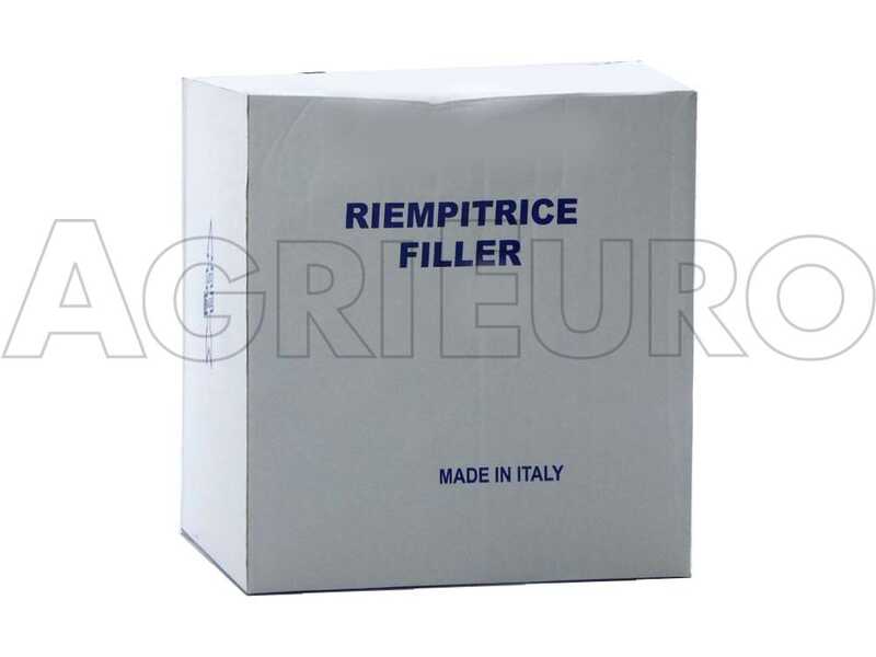 OUTLET - SENZA IMBALLO ORIGINALE - Enotecnica Pillan 5B INOX - Riempitrice manuale a 5 attacchi con beccucci serbatoio e struttura in acciaio inox