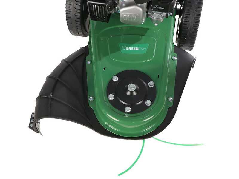 GreenBay MRC 173-560 - Decespugliatore a ruote a benzina 4 tempi trazionato