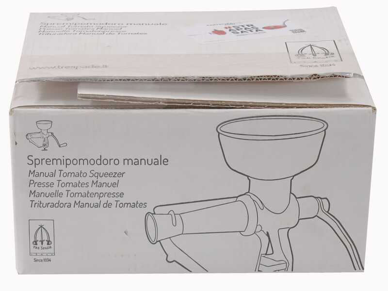 OUTLET - SENZA IMBALLO ORIGINALE - Tre Spade Mo/Mo - Passapomodoro manuale - N.3