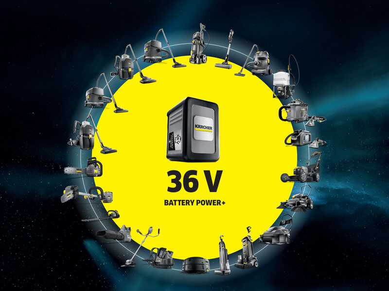 Karcher KM 70/30 C Bp 2SB - Spazzatrice a batteria con cesto di raccolta - SENZA BATTERIA E CARICABATTERIA