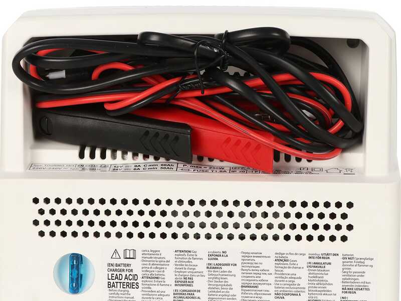 Telwin Touring 18 - Caricabatterie - batterie da 12 e 24 V - segnalazione a Led della carica