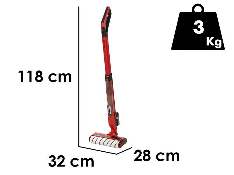 Einhell CLEANEXXO - Lavapavimenti a batteria 3 in 1: lava, asciuga e aspira