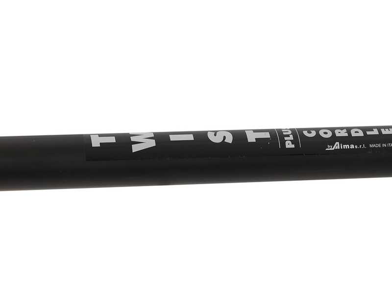 Aima Twist Plus Cordless - Abbacchiatore elettrico a batteria - Asta telescopica in alluminio - 195-300cm - 2 x 21V 5.2Ah