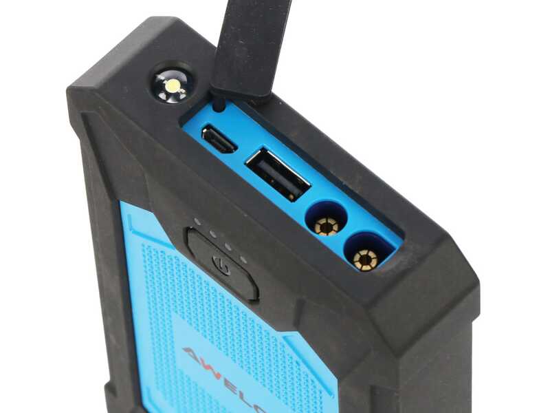 Awelco MISTER CHARGE 600 - Avviatore portatile multifunzione - Power bank