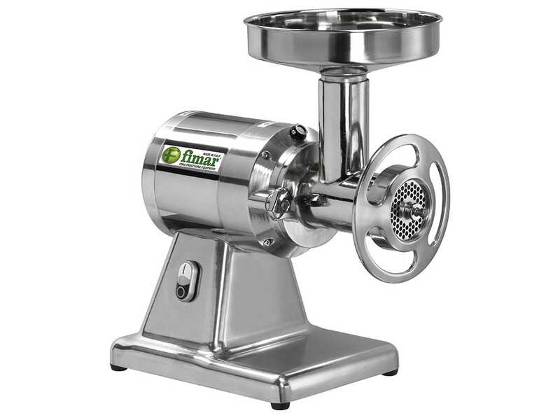 OUTLET - PICCOLI DIFETTI ESTETICI - Fimar TC22TE - Tritacarne elettrico - Corpo e gruppo di macinazione in alluminio - 230V
