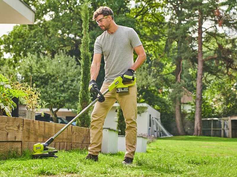 Ryobi RY18LT33A-0 - Tagliabordi a batteria - 18V - 2Ah