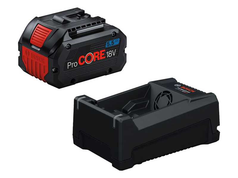 Bosch Professional GBL 18V-750 - Soffiatore a batteria - 18V/5.5Ah