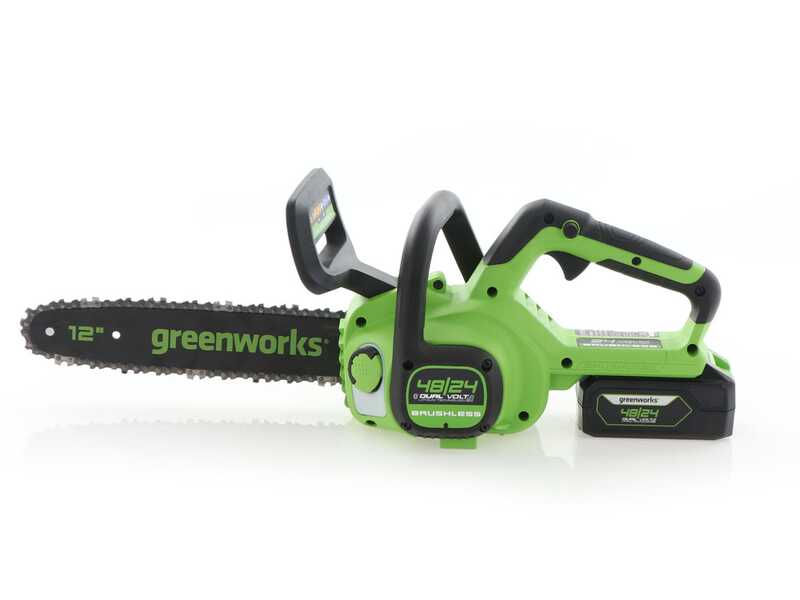 Greenworks GD24CS30 - Elettrosega a batteria 24V 10Ah - Lama da 30cm