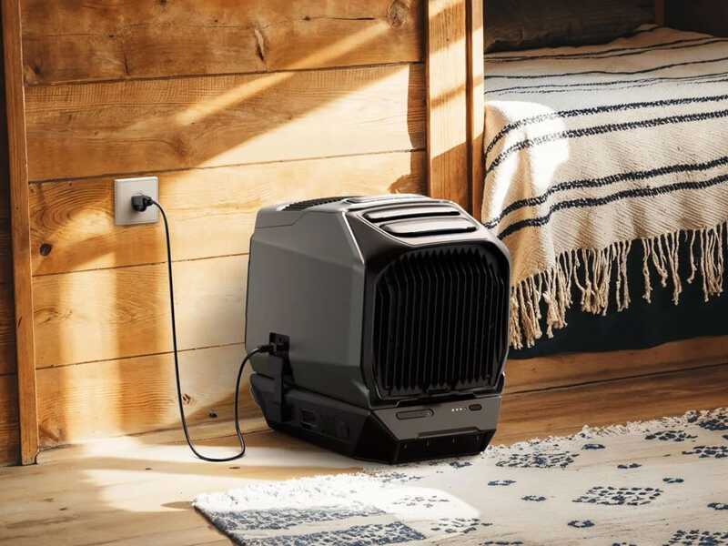 EcoFlow Wave 3 + Batteria LFP - Condizionatore a batteria 1.024 Wh - 2000 W