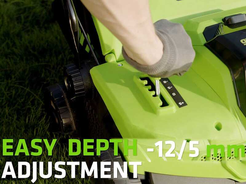 Greenworks GD48SC36 - Arieggiatore a batteria  - 48V 5Ah