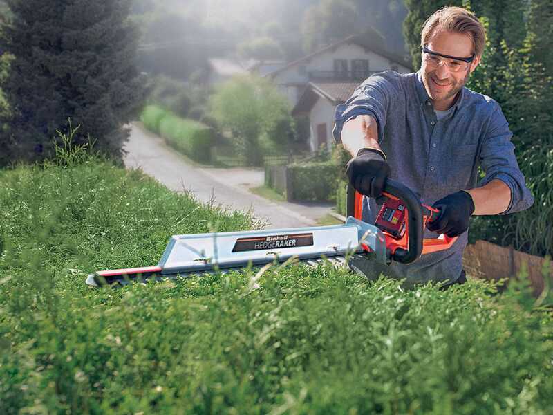 Einhell GE-CH 18/60 Li - Tagliasiepi a batteria 18V/5.2Ah - Lama da 67 cm