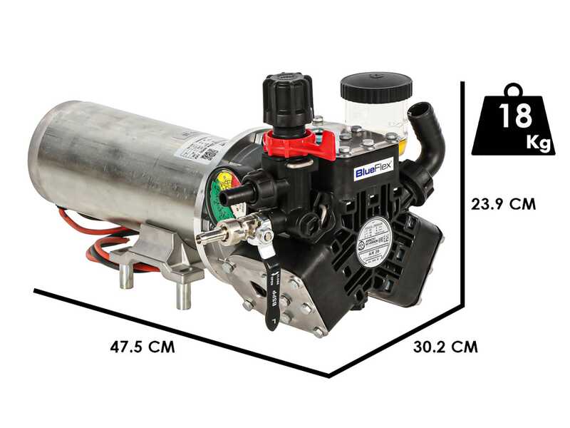OUTLET - DA ESPOSIZIONE - Annovi Reverberi AR 20 BP DC - Motopompa elettrica per irrorazione - 12V - 8 bar - SENZA BATTERIA