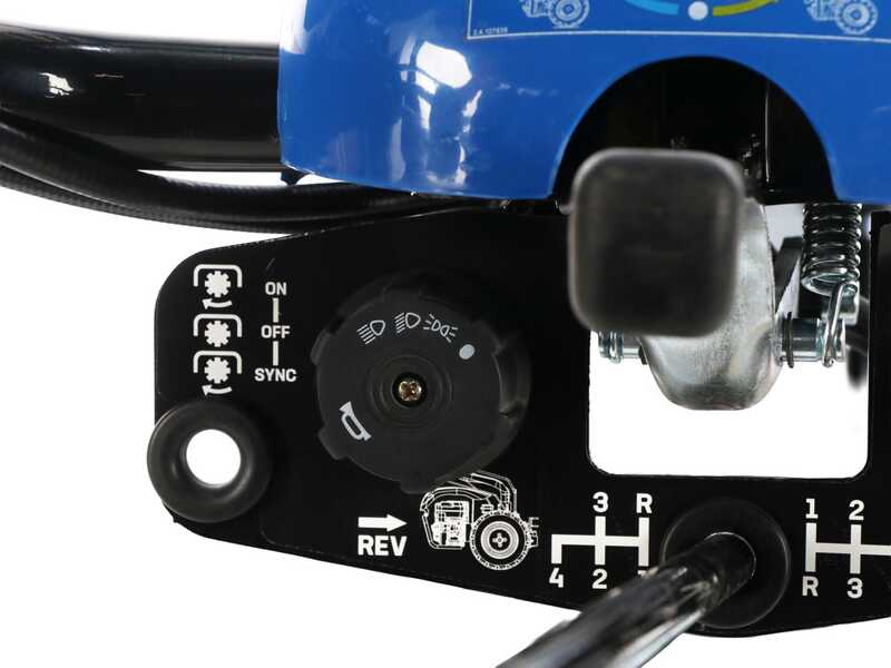 EuroMech BLITZ 80 - Motocoltivatore diesel - Yagmur D300 - 7 HP - Avviamento elettrico