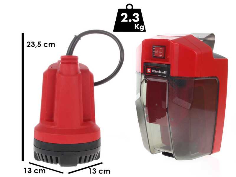 Einhell GE-SP 18 Li - Pompa sommersa a batteria 18V 5.2Ah