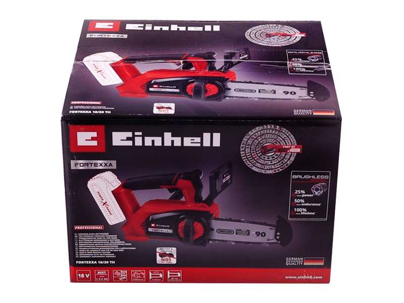 Einhell Fortexxa 18/20 TH - Motosega da potatura a batteria 18V 4Ah