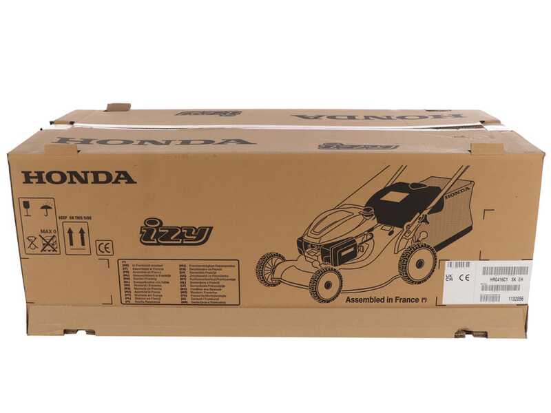Honda HRG 416 PK - Rasaerba a scoppio - Gamma Izy - 2 in 1 - Taglio 41 cm