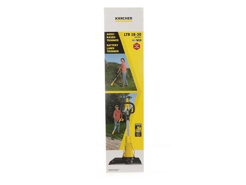 Karcher LTR 18-30 - Tagliabordi a batteria - 18V 5Ah