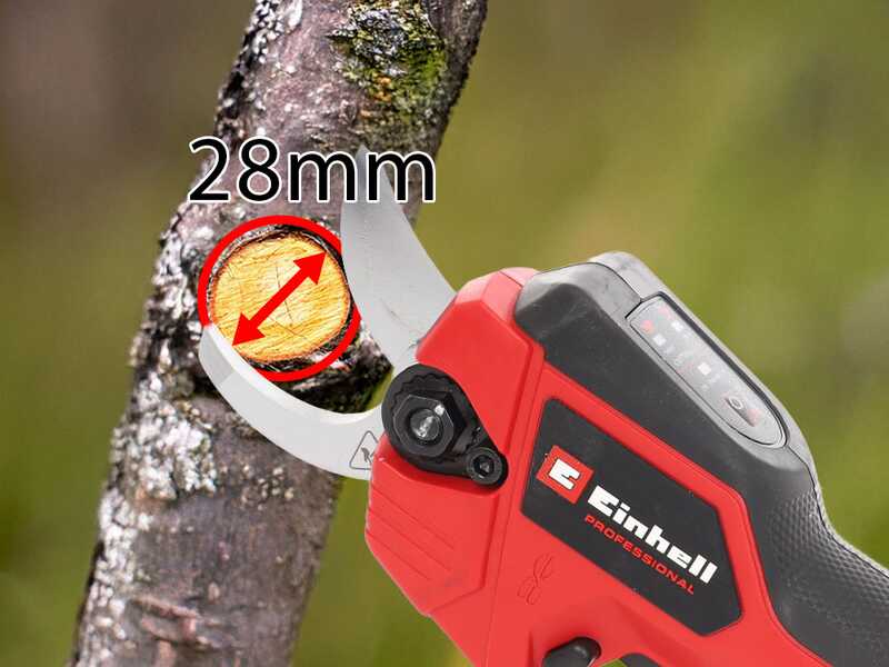 Einhell GP-LS 18/28 Li T BL-Solo - Forbice elettrica da potatura su asta - SENZA BATTERIA E CARICABATTERIE