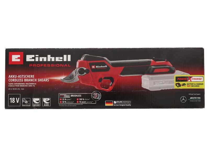 Einhell GP-LS 18/28 Li T BL-Solo - Forbice elettrica da potatura su asta - 18V 5.2Ah
