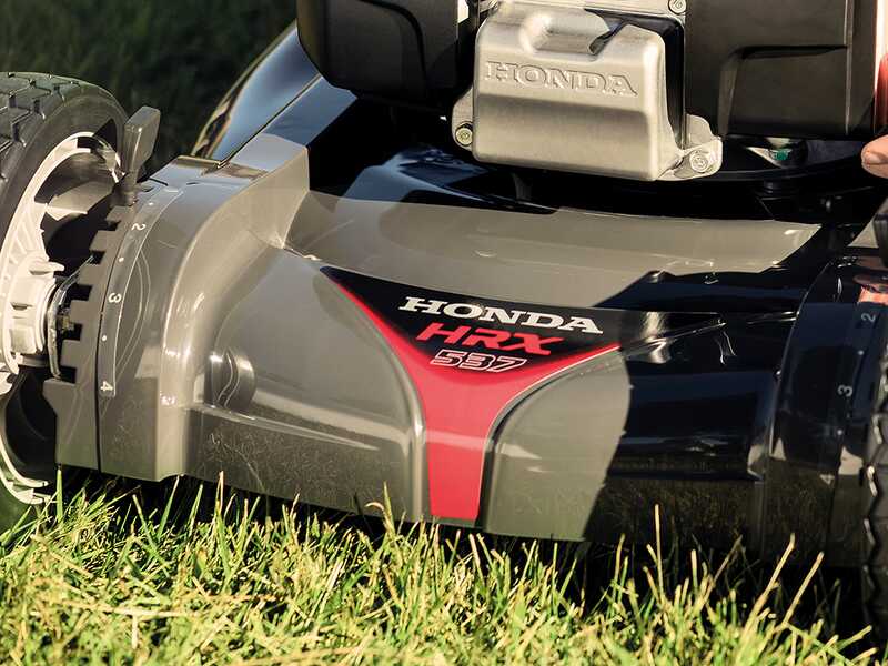 Honda HRX 537 HY - Tagliaerba a scoppio trazionato - Honda GCVx 200 - Taglio 53 cm