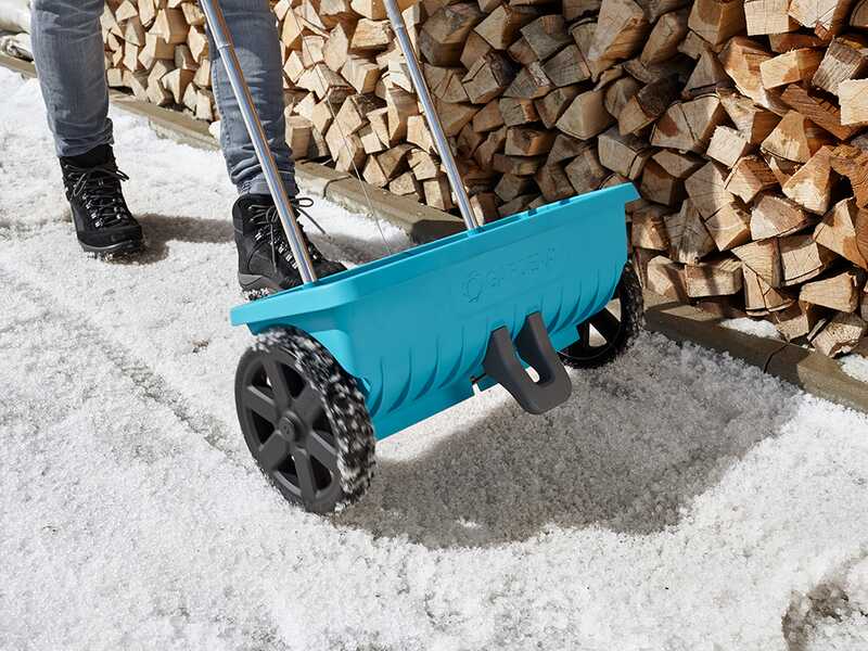 Gardena 432-20 - Seminatrice manuale a spinta - Spandiconcime - Taglia L