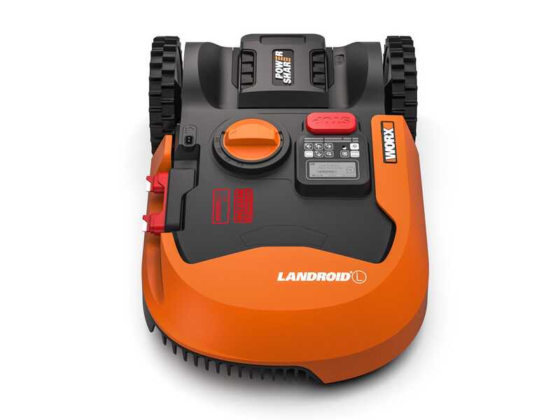 Worx Landroid L WR155E - Robot rasaerba - Con perimetro - Batteria al litio - L2000 - Garage in omaggio!