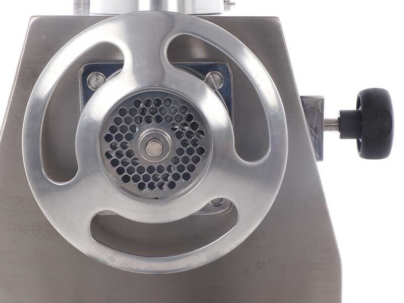 Fimar 22RG - Tritacarne elettrico - 230 V - 1.5 HP - Gruppo macinazione in alluminio - Con inversione di marcia