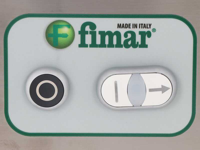 Fimar 22RS - Tritacarne elettrico - 230 V - 1.5 HP - Gruppo macinazione in alluminio - Con inversione di marcia
