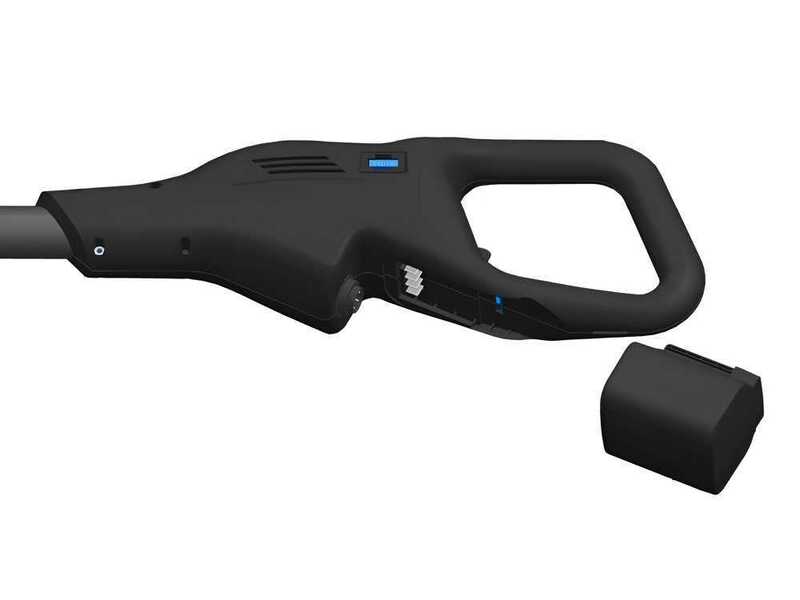 Campagnola Icarus V1 58 - Asta in carbonio da 150-220 cm - Abbacchiatore elettrico - Batteria a zaino inclusa