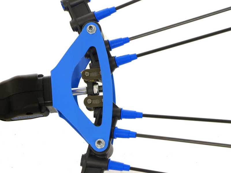 Campagnola Icarus V1 58 - Asta in alluminio da 185-270 cm - Abbacchiatore elettrico - Batteria a zaino inclusa