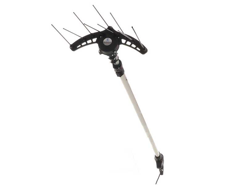 Campagnola HERCULES 58V - Asta in alluminio - 200 - 270 cm - Abbacchiatore elettrico a batteria - Batteria a zaino inclusa